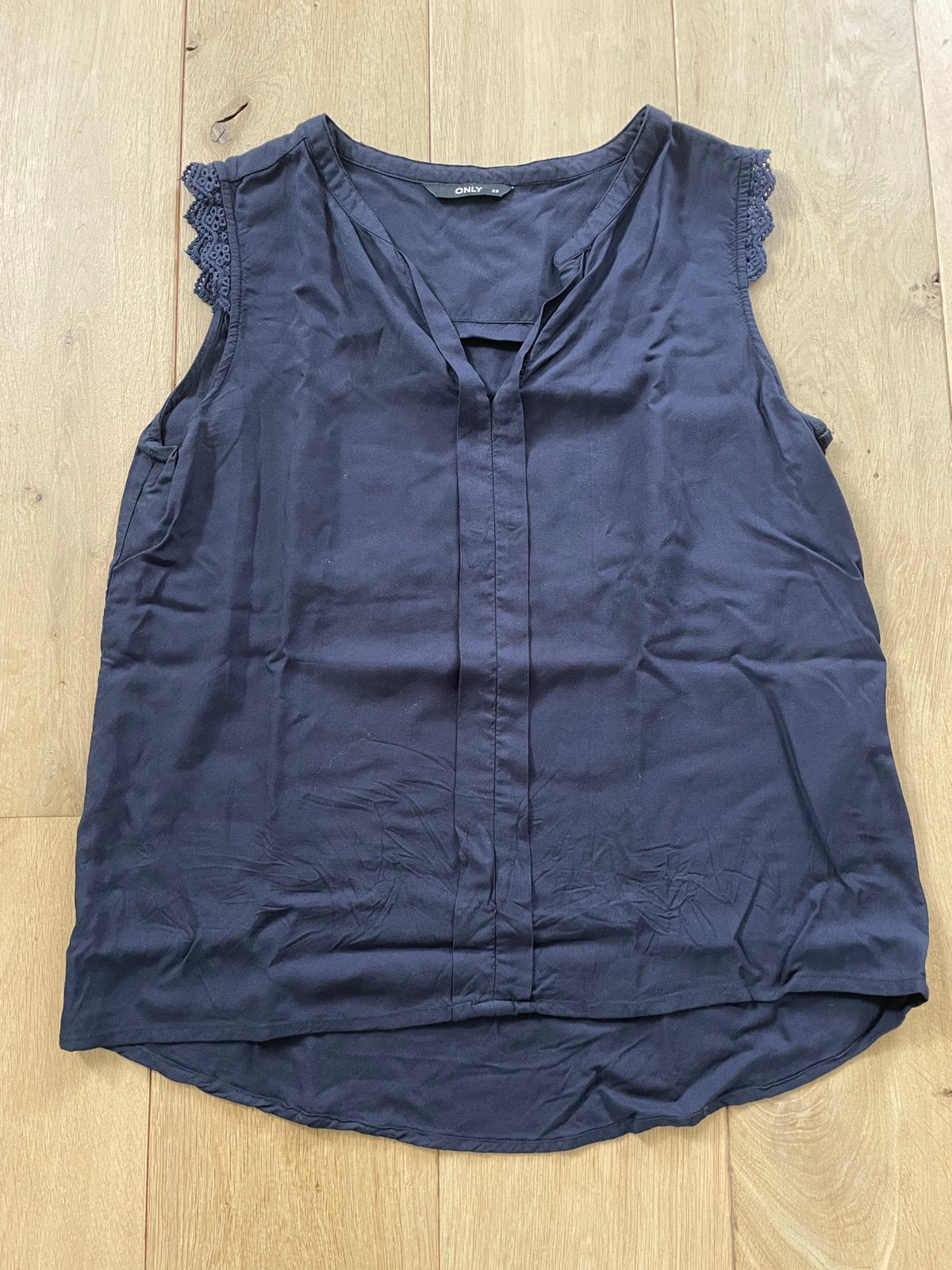 Blouse - Maat 38 - Merk Only, Ophalen of Verzenden, Zo goed als nieuw, Maat 38/40 (M), Blauw