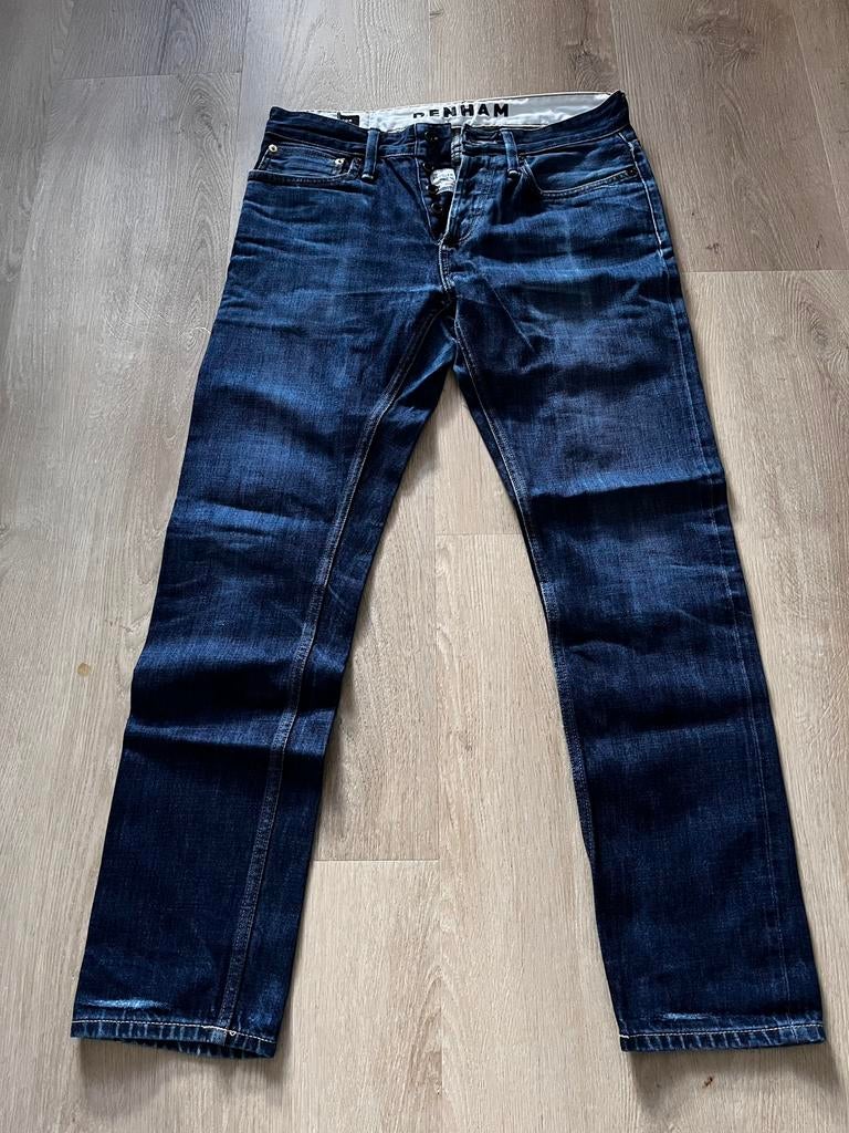 DENHAM - maat 30, Ophalen of Verzenden, Zo goed als nieuw, Blauw, W32 (confectie 46) of kleiner