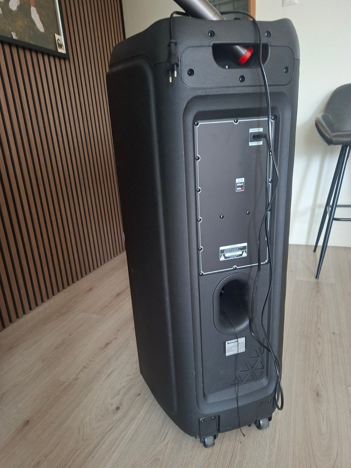 karaoke speaker 12", Ophalen of Verzenden, Nieuw, Complete set