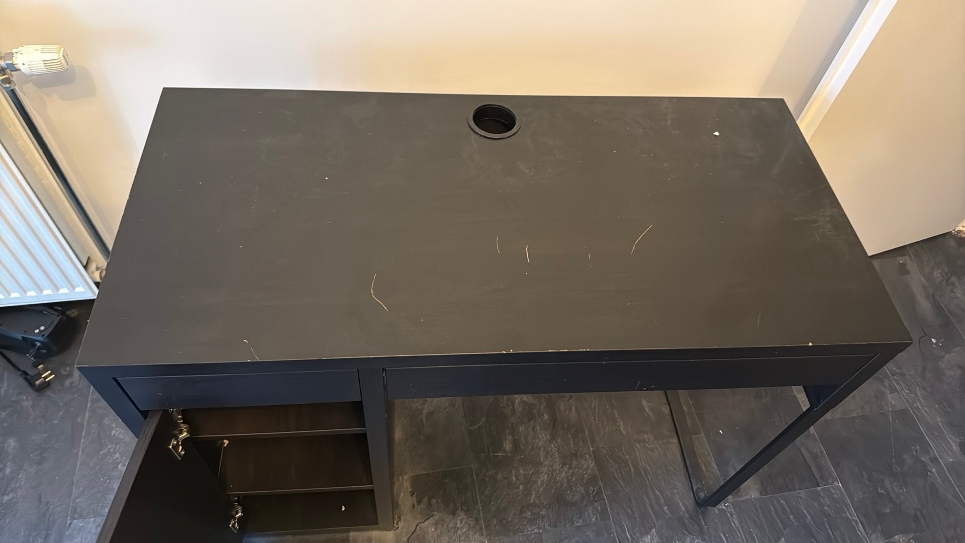Bureau, Ophalen, Gebruikt, IKEA, Bureau-kast combinatie
