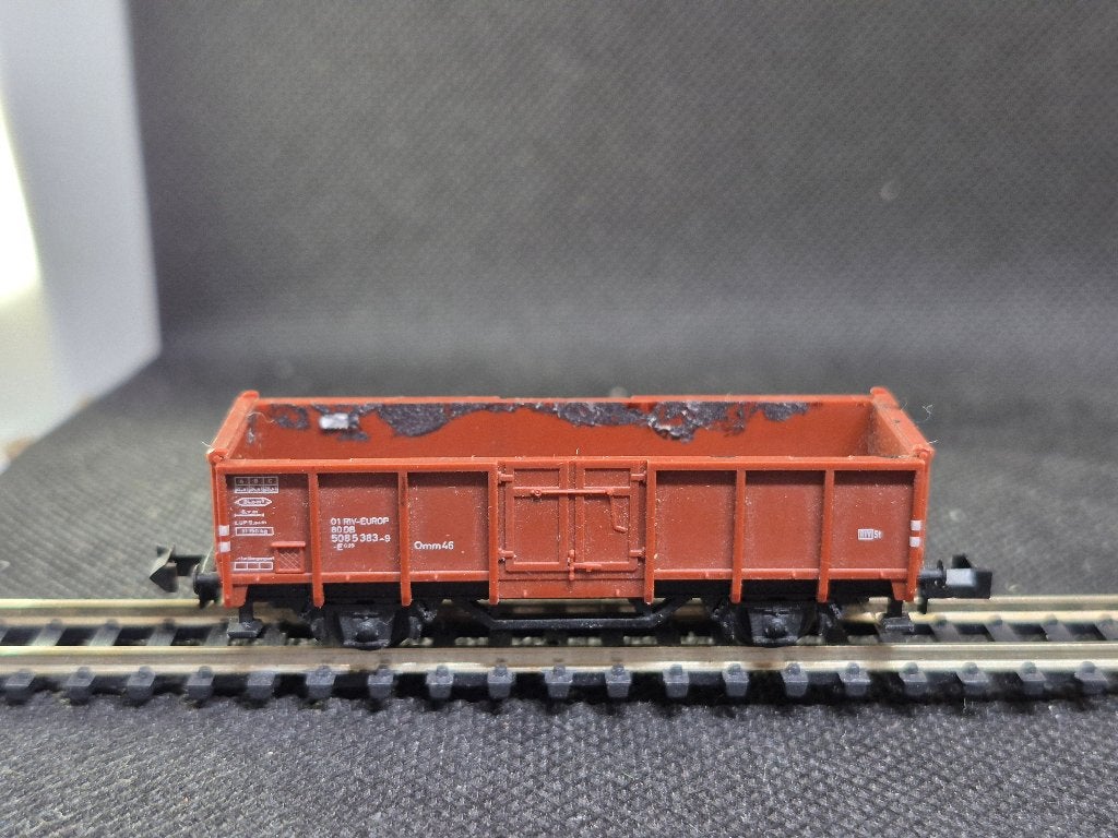 Minitrix 3529 - open goederenwagen E035 (15803), Gebruikt, Gelijkstroom, Trix, Wagon