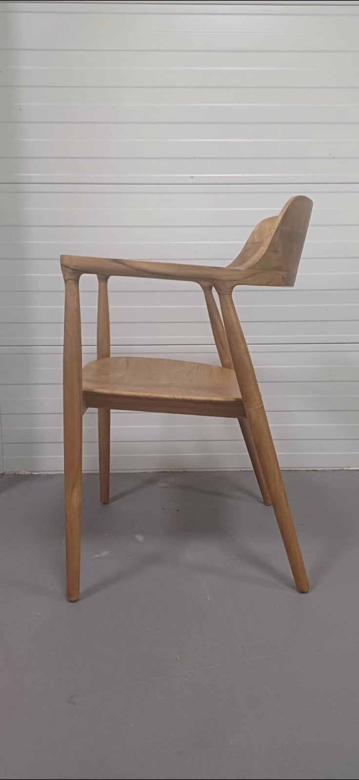 Teak hout eetkamerstoel stoel stoelen met armleuning €99,-!, Ophalen, Bruin, Nieuw, Vijf, Zes of meer stoelen
