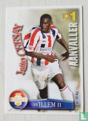 Spelerskaart Willem II - Jatto Ceesay 2003, Verzamelen, Ophalen of Verzenden, Zo goed als nieuw, Willem II, Spelerskaart