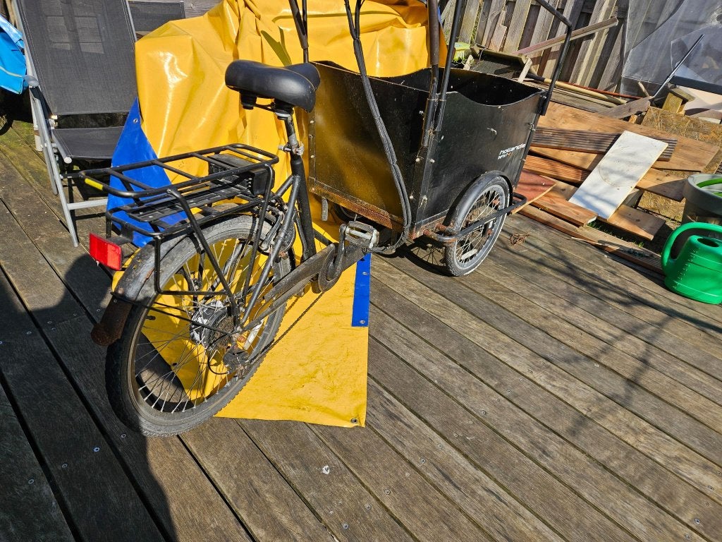 Electrische Bakfiets Opknapper, Gebruikt, Goederen, Huif, Schijfrem