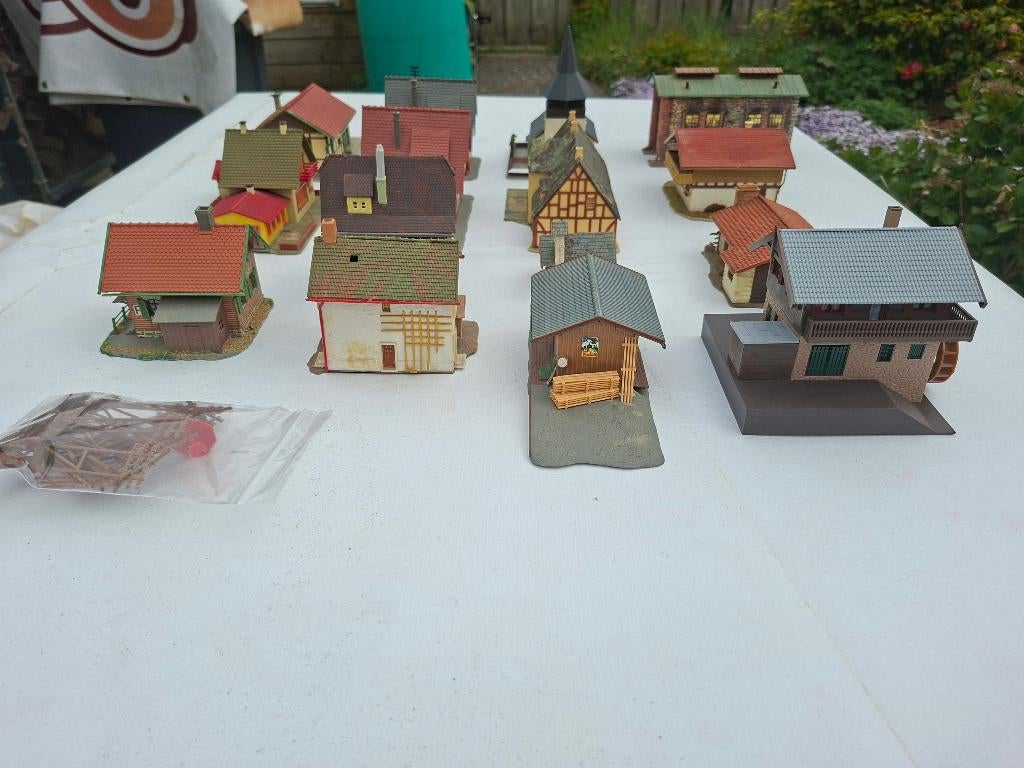 Modeltreinen landschap, Hobby en Vrije tijd, Modeltreinen | H0, Overige merken, Gelijkstroom, Brug, Tunnel of Gebouw, Ophalen of Verzenden