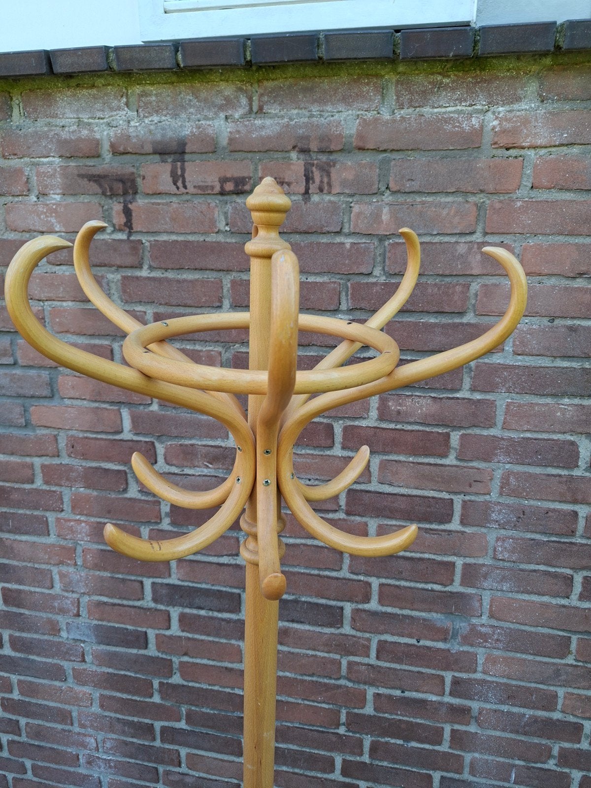 Thonet-achtige kapstok, Ophalen, Gebruikt, Staande kapstok, 150 tot 200 cm