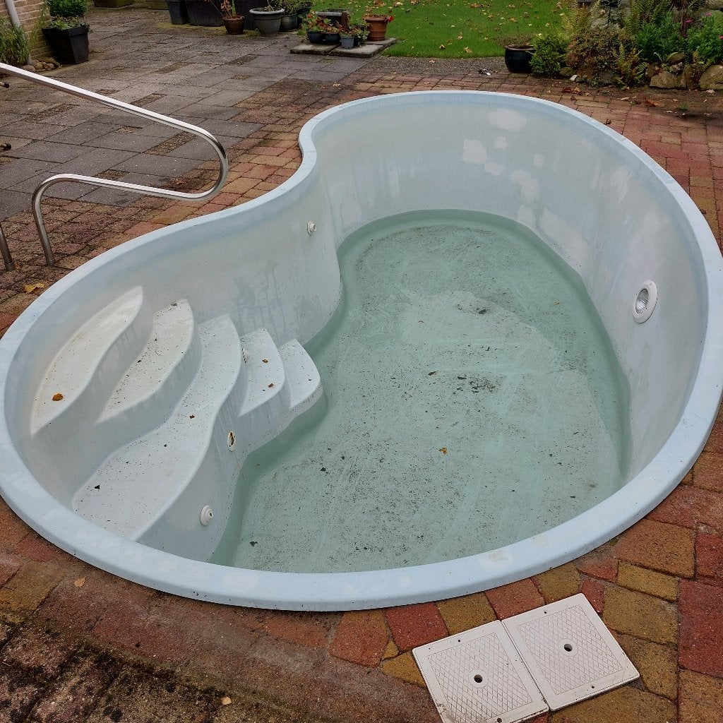 zwembad, Tuin en Terras, Gebruikt, 300 cm of meer, Ovaal, Ophalen