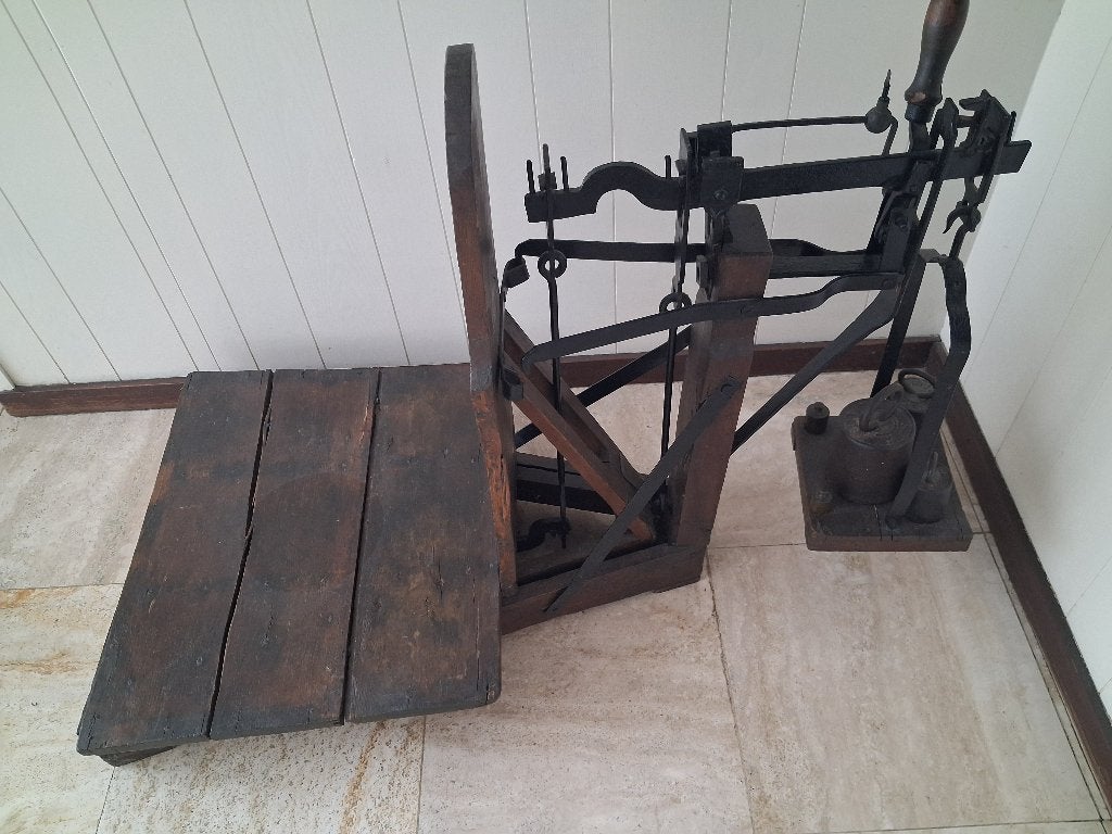 originele bascule, Ophalen