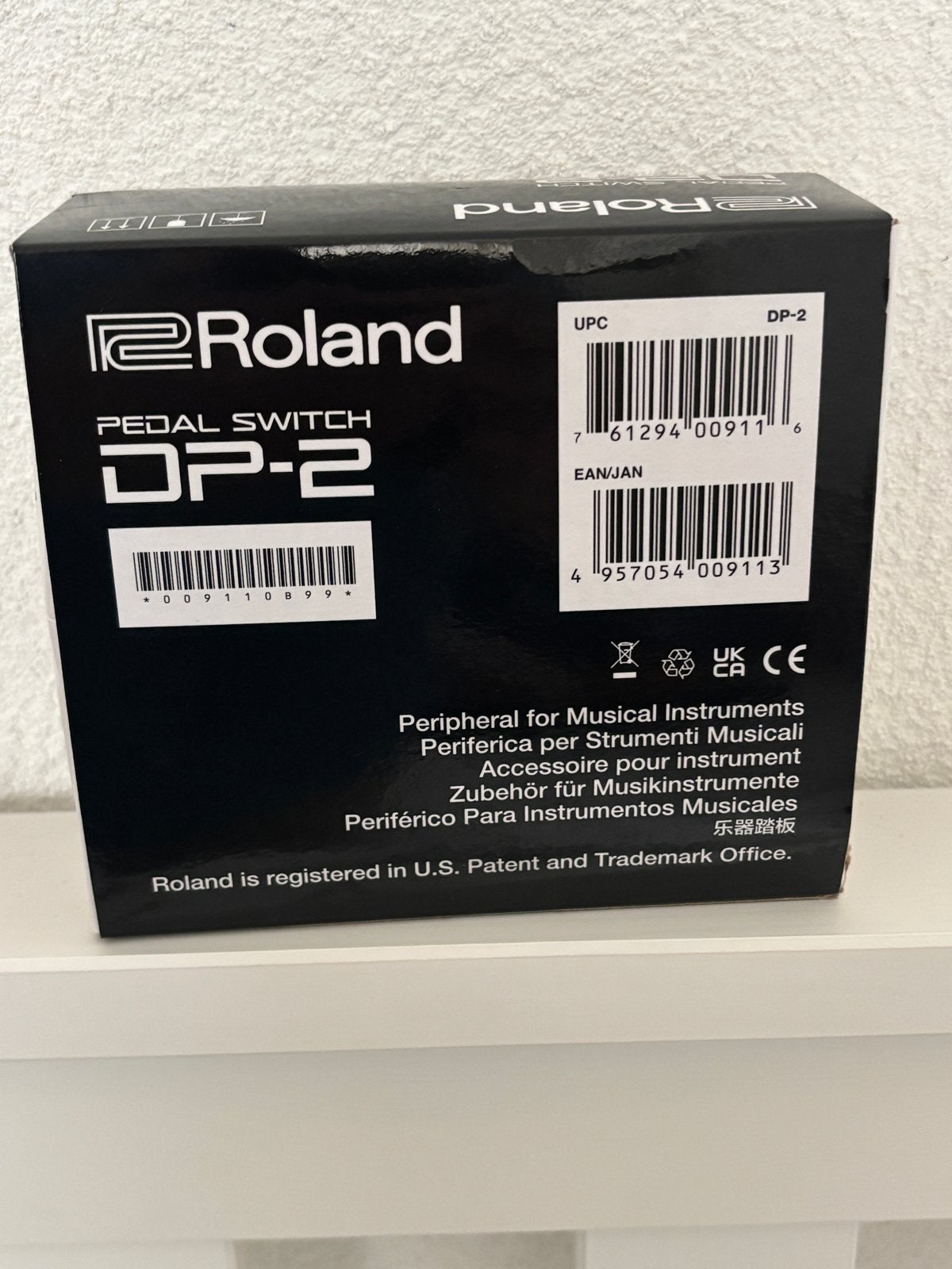 Roland DP-2 demper sustain pedaal (nieuw), Ophalen of Verzenden, Nieuw