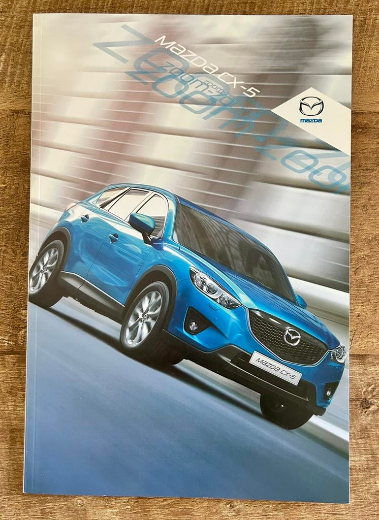 Folder Mazda CX-5 2-2012, Ophalen of Verzenden, Gelezen, Mazda