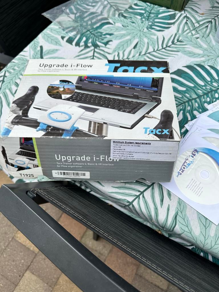 Tacx Upgrade i-Flow & ANT+ Antenne met Real Life Video's, Ophalen of Verzenden, Zo goed als nieuw, Overige typen