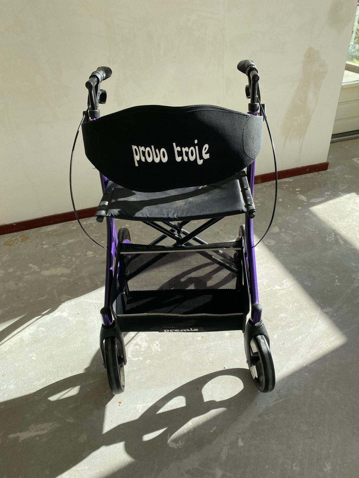 Rollator Provo Troje, Ophalen, Opvouwbaar, Gebruikt