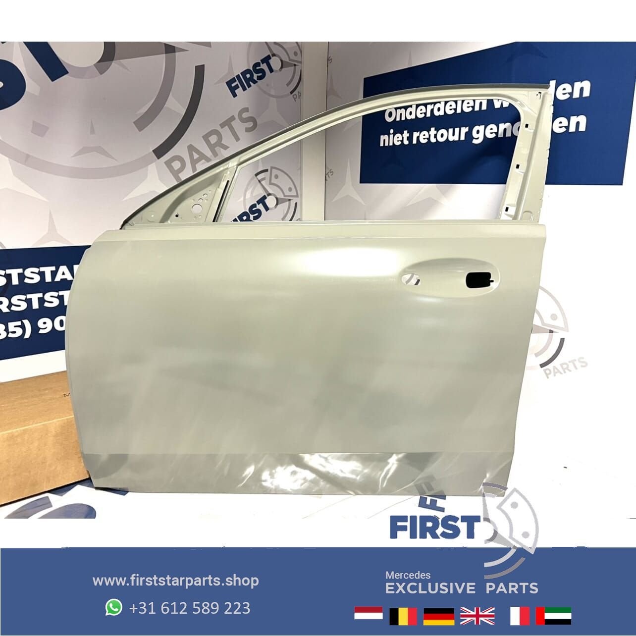 W206 S206 C KLASSE DEUR PORTIER LINKSVOOR A2067206100 A20672, Gebruikt, -, Deur, Voor
