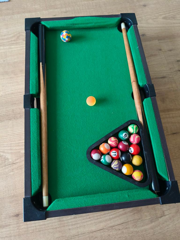 Kinderbiljart, Ophalen of Verzenden, Keu of Ballen
