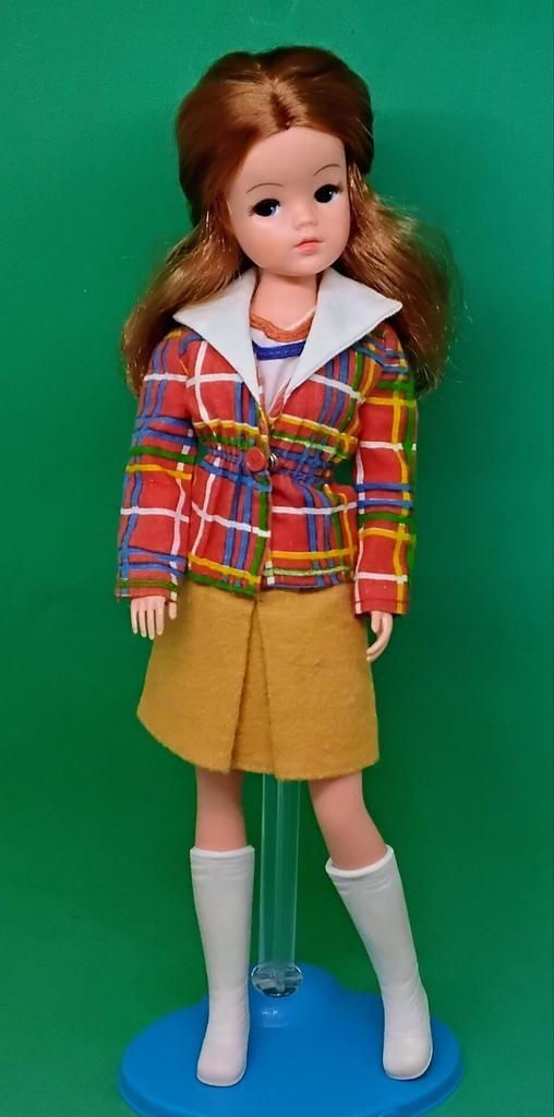 Vintage Barbie Sindy/Fleur Top Jasje Rok#7815/#8681 Mattel, Verzenden, Gebruikt, Kleertjes