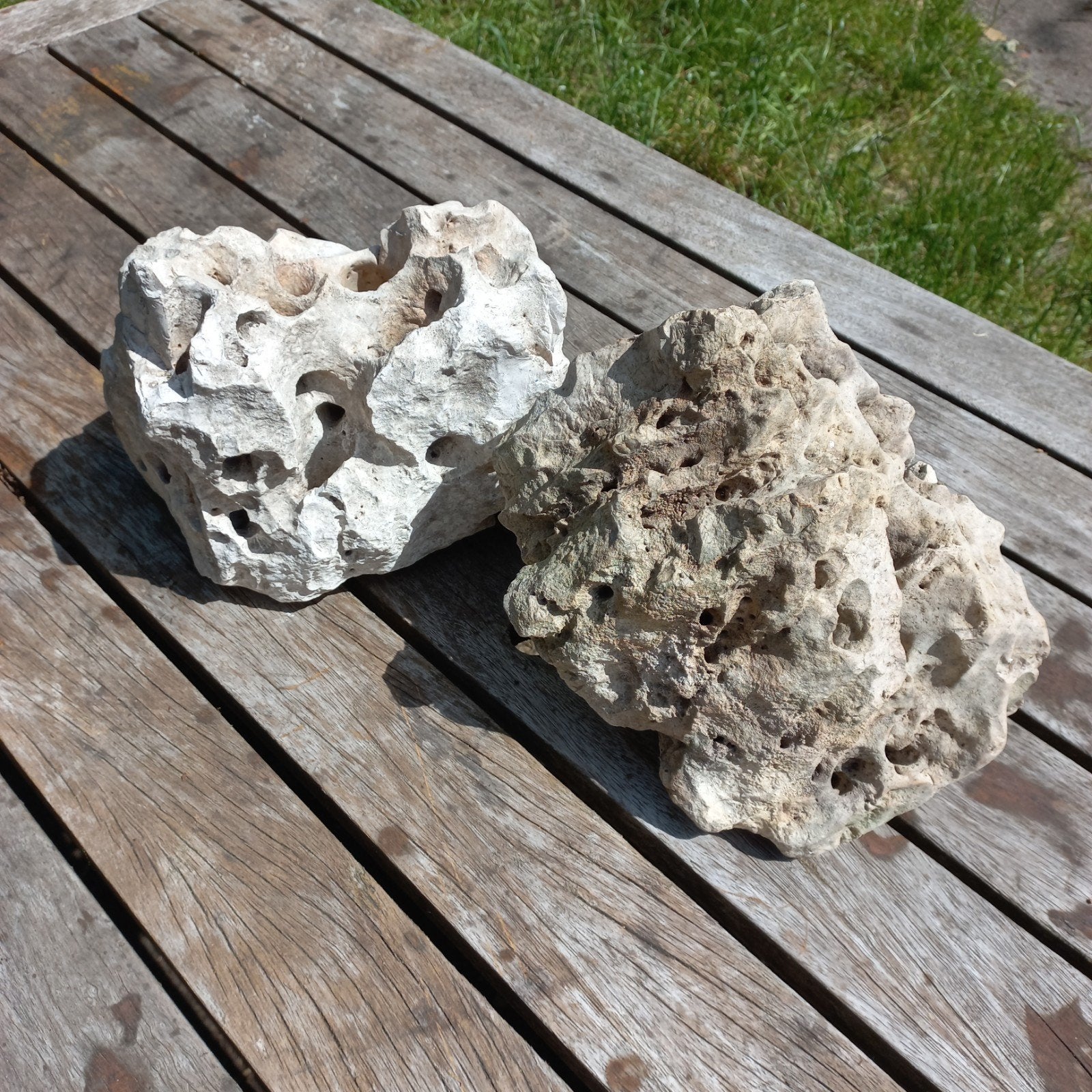Moonstone,Aquarium, Terrarium, tuindecoratie, lavasteen, Tuin en Terras, Tuinbeelden, Ophalen of Verzenden