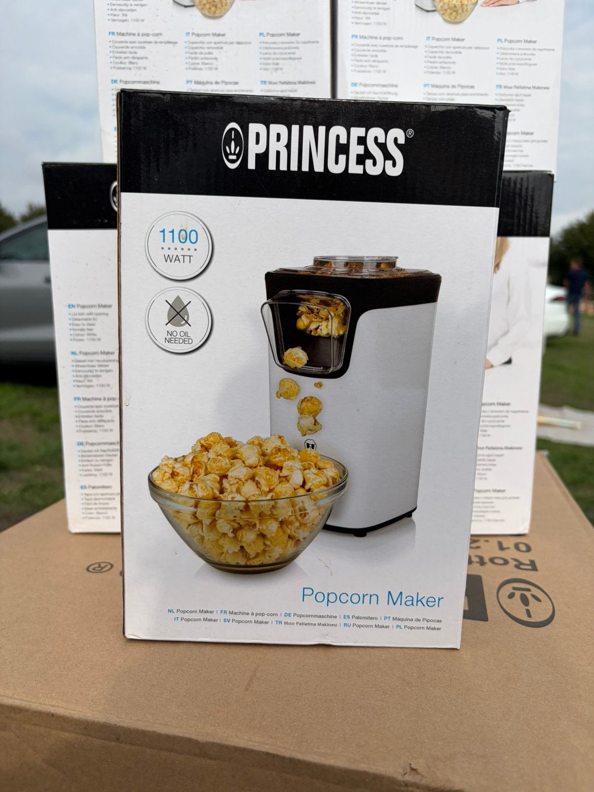 Popcorn machine, Ophalen of Verzenden, Nieuw