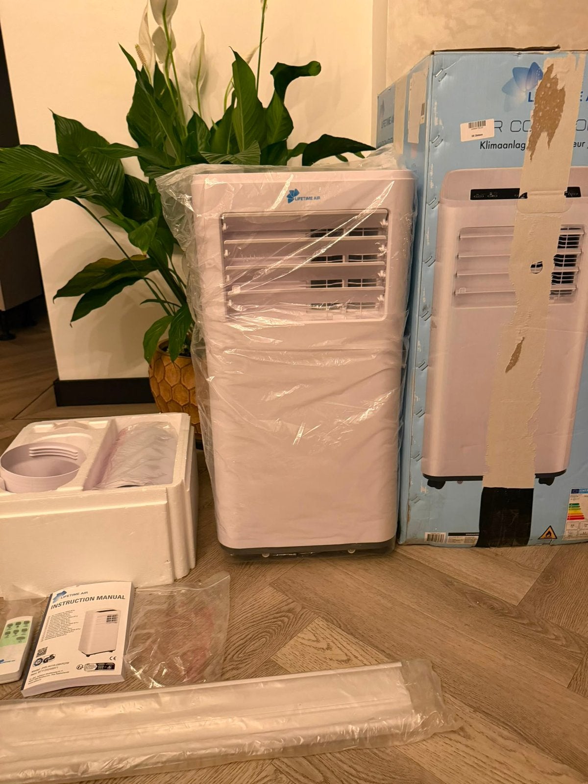 Lifetime Air Mobiele Airco 9000 BTU – Nieuw in doos, Witgoed en Apparatuur, Airco's, Ventileren, 3 snelheden of meer, Ophalen of Verzenden