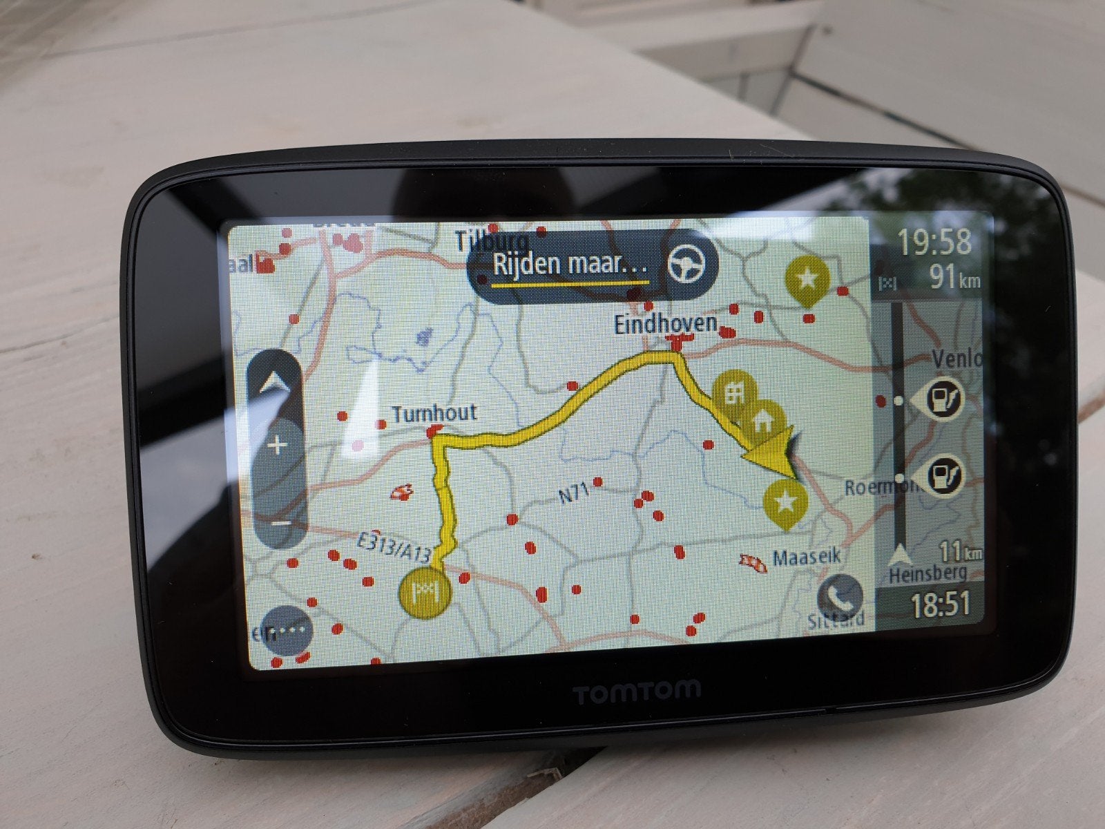 Tomtom GO 520 WiFi World gratis updates Traffic Control, Auto diversen, Autonavigatie, Ophalen of Verzenden, Zo goed als nieuw