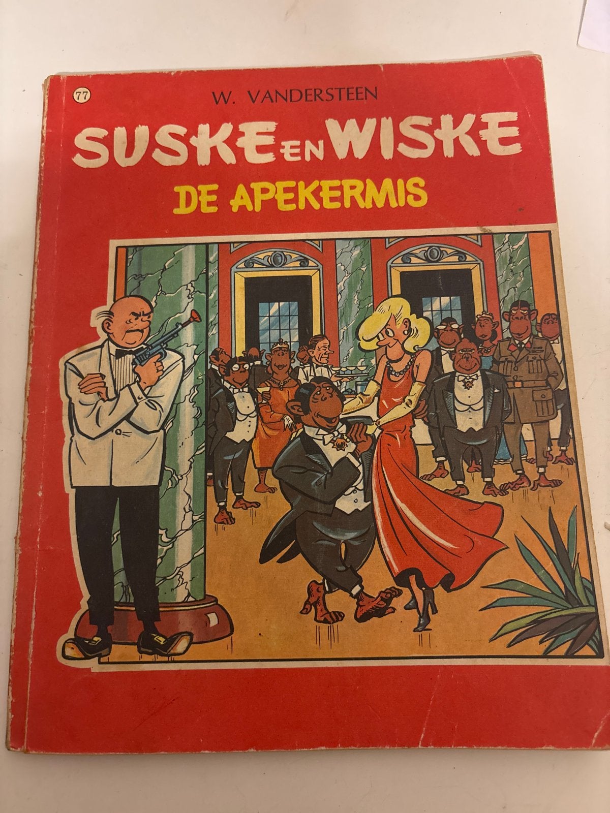 Suske en Wiske - De ApeKermis (1967), Boeken, Stripboeken, Eén stripboek, Ophalen of Verzenden, Gelezen
