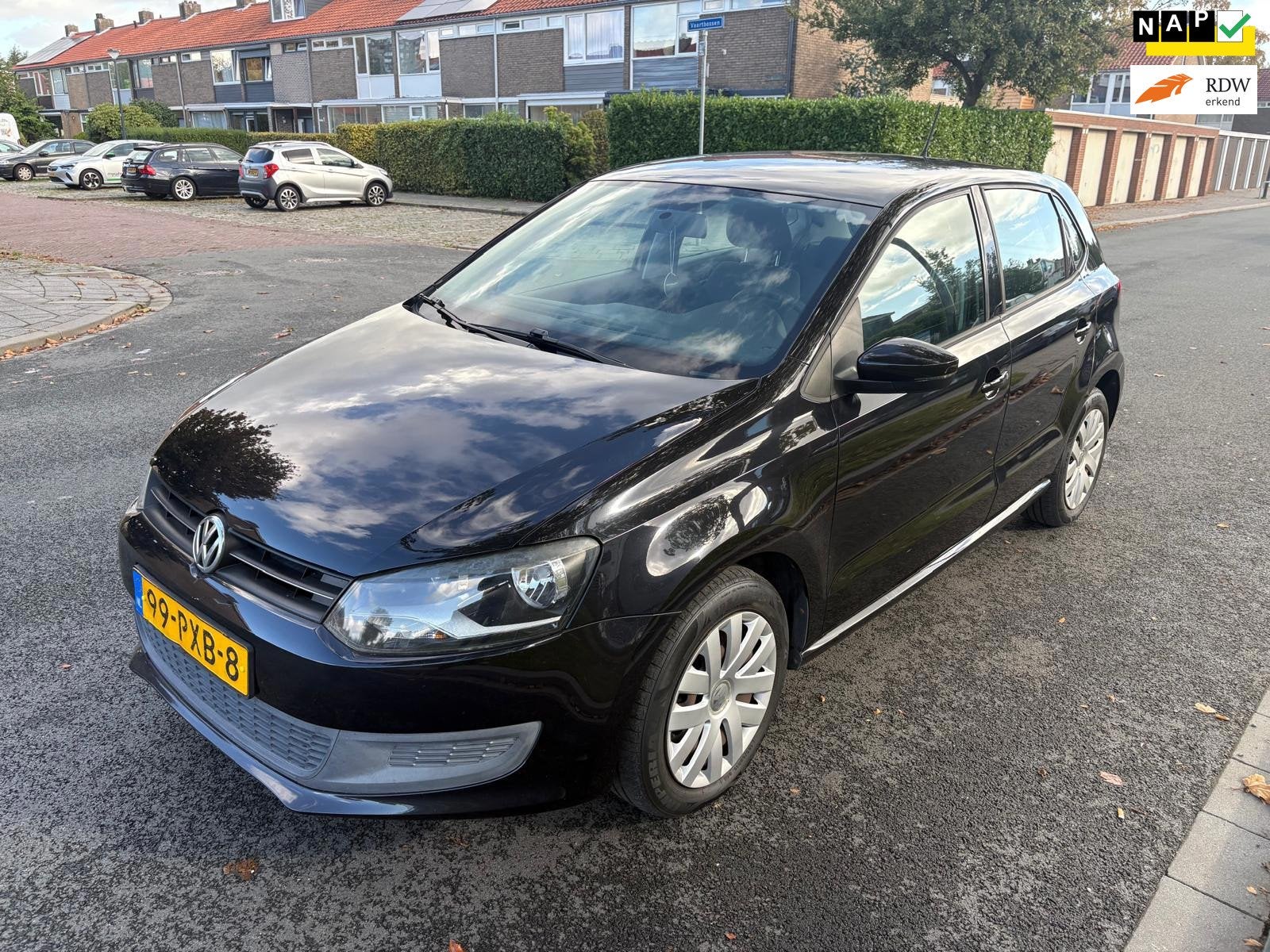 Volkswagen Polo 1.2 I 1E EIGENAAR I NAP I AIRCO I CRUISE CON, Voorwielaandrijving, Euro 5, 967 kg, Zwart