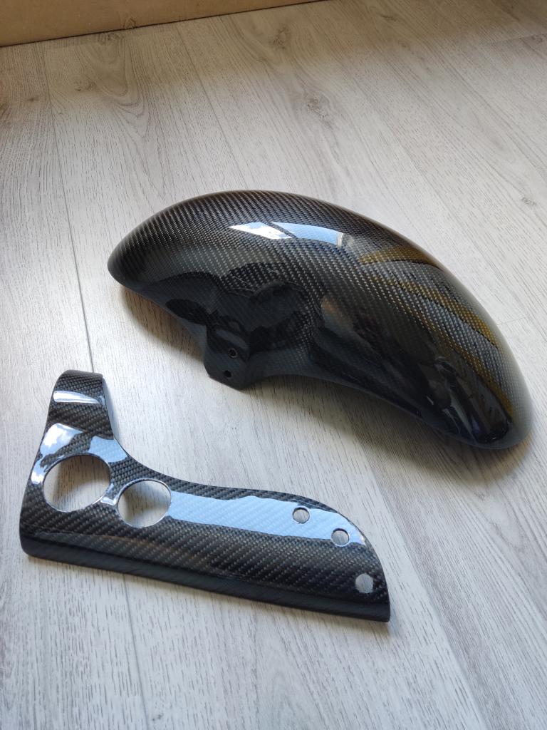 Carbon voorspatbord Piaggio / Vespa NIEUW, Info@jynkx.com, Nieuw, Ophalen of Verzenden, Piazza 99