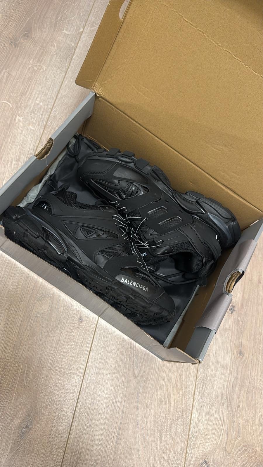 Originele Balenciaga Track Sneakers Maat 42, Ophalen of Verzenden, Zo goed als nieuw, Zwart, Sneakers of Gympen