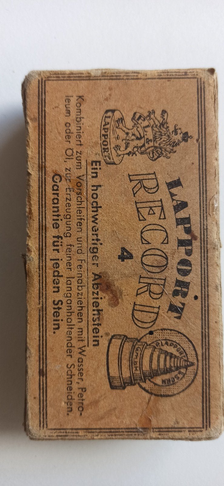 Vintage wet steen voor het slijpen van fijn gereedschap, Ophalen of Verzenden