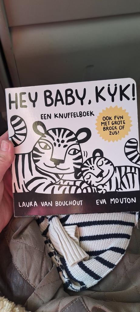 Hey Baby, Kijk! Een knuffelboek, Ophalen of Verzenden, Zo goed als nieuw, Laura van Bouchout