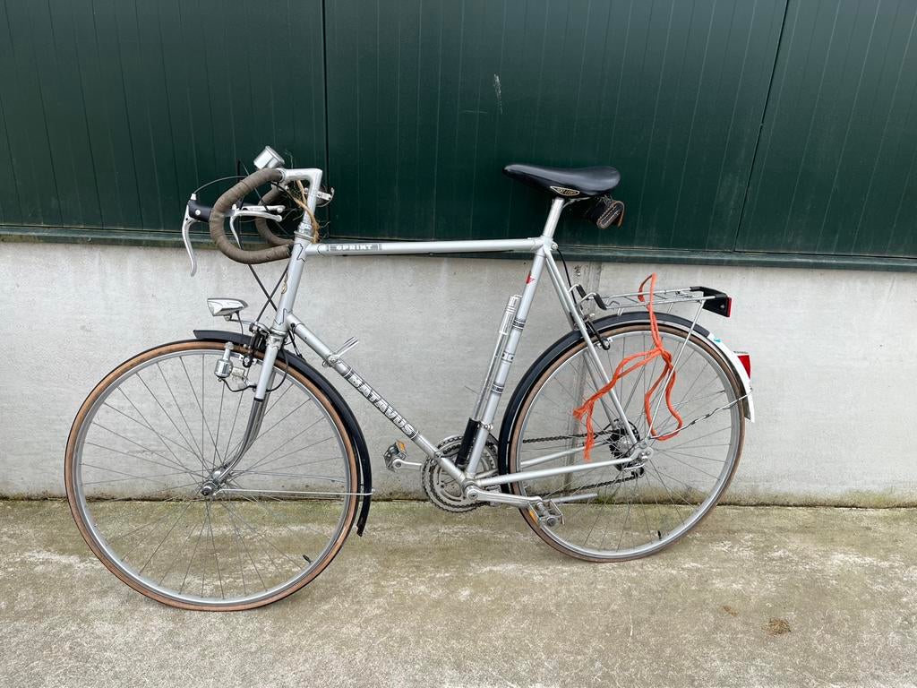 Racefiets jaren 80, Ophalen