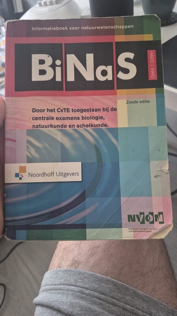 Binas, Ophalen, Gelezen, Overige niveaus, Noordhoff