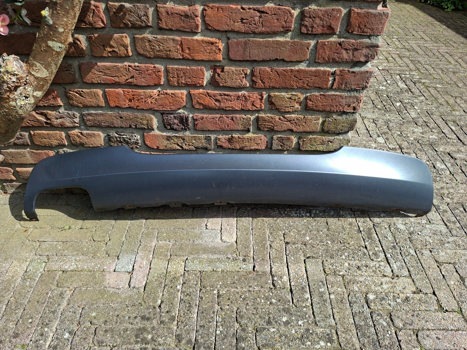 Bmw E90/E91/E92/E93 M-sport diffuser, Auto-onderdelen, Carrosserie en Plaatwerk, Bumper, BMW, Voor, Ophalen of Verzenden