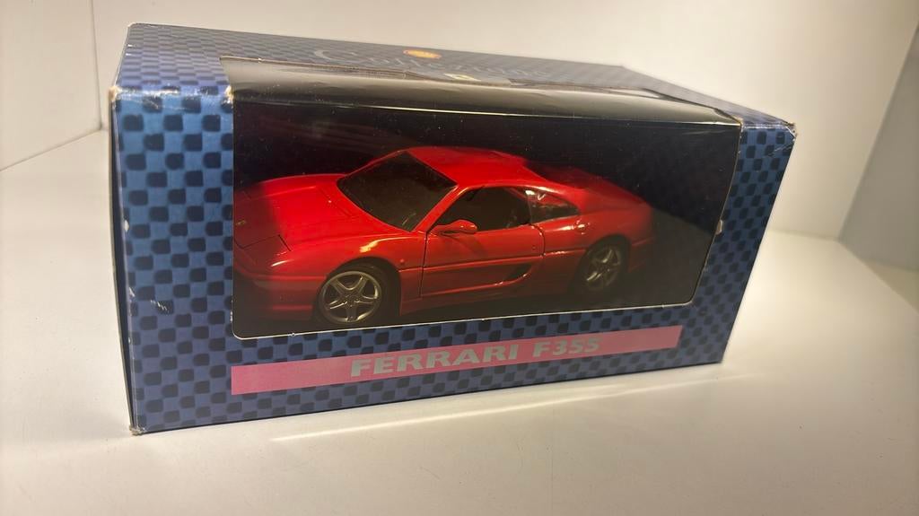 Ferrari f355 coupe shell / maisto 1.24, Maisto, Ophalen of Verzenden, A, A