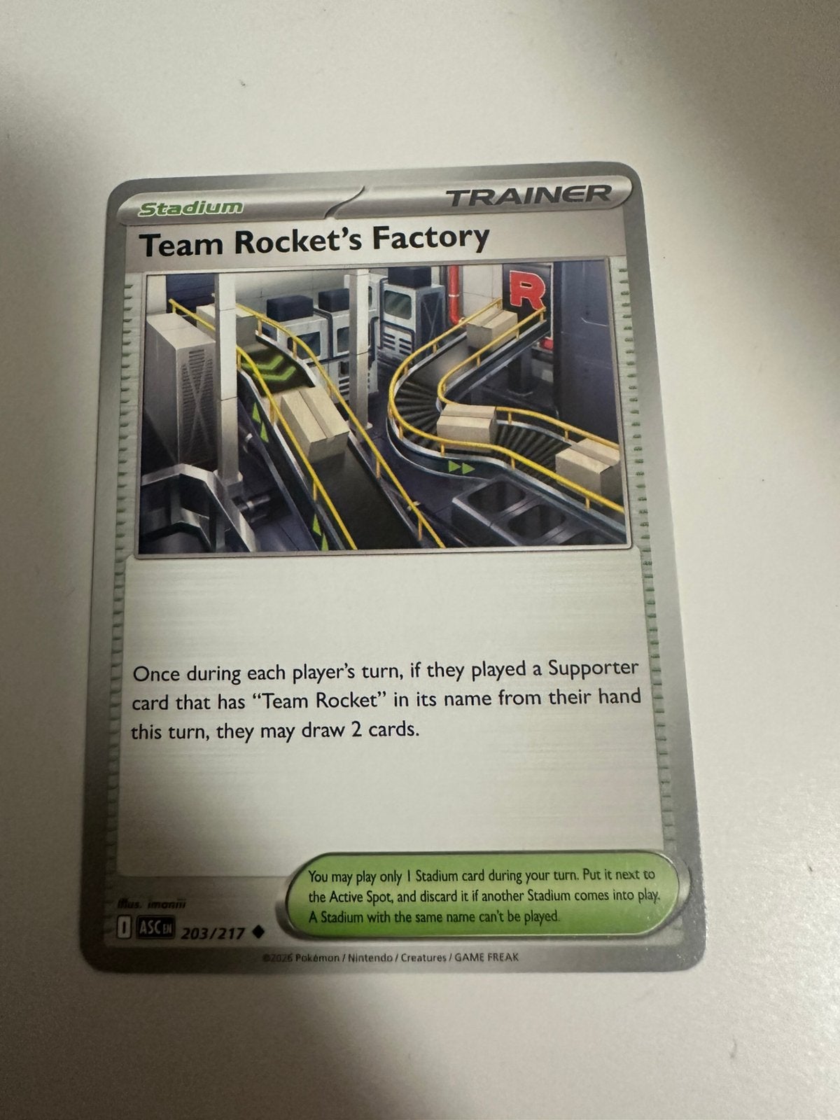 Team rocket’s Factory van ascended heroes, Ophalen of Verzenden, Nieuw