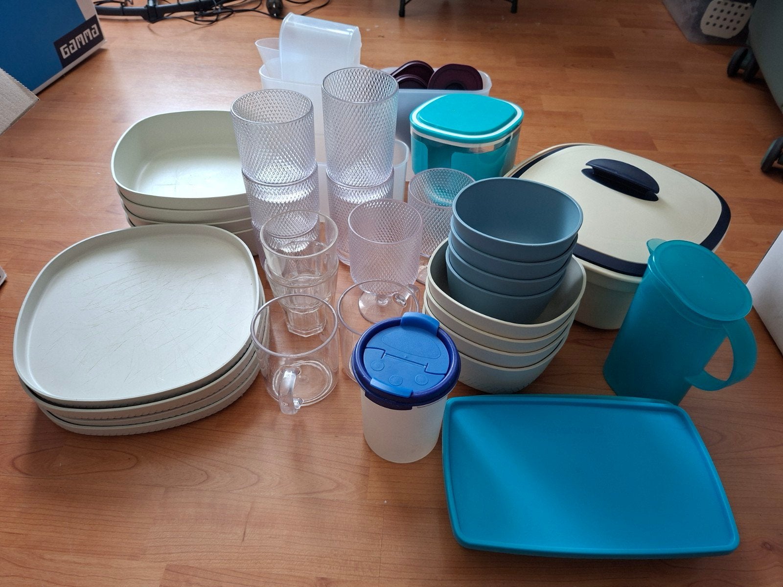 Camping servies, Ophalen, Overige typen