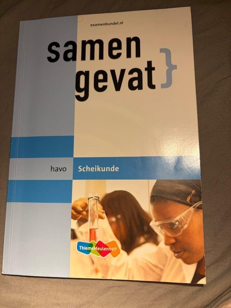 Samengevat havo Scheikunde, Boeken, Schoolboeken, Ophalen, Scheikunde, Zo goed als nieuw, HAVO