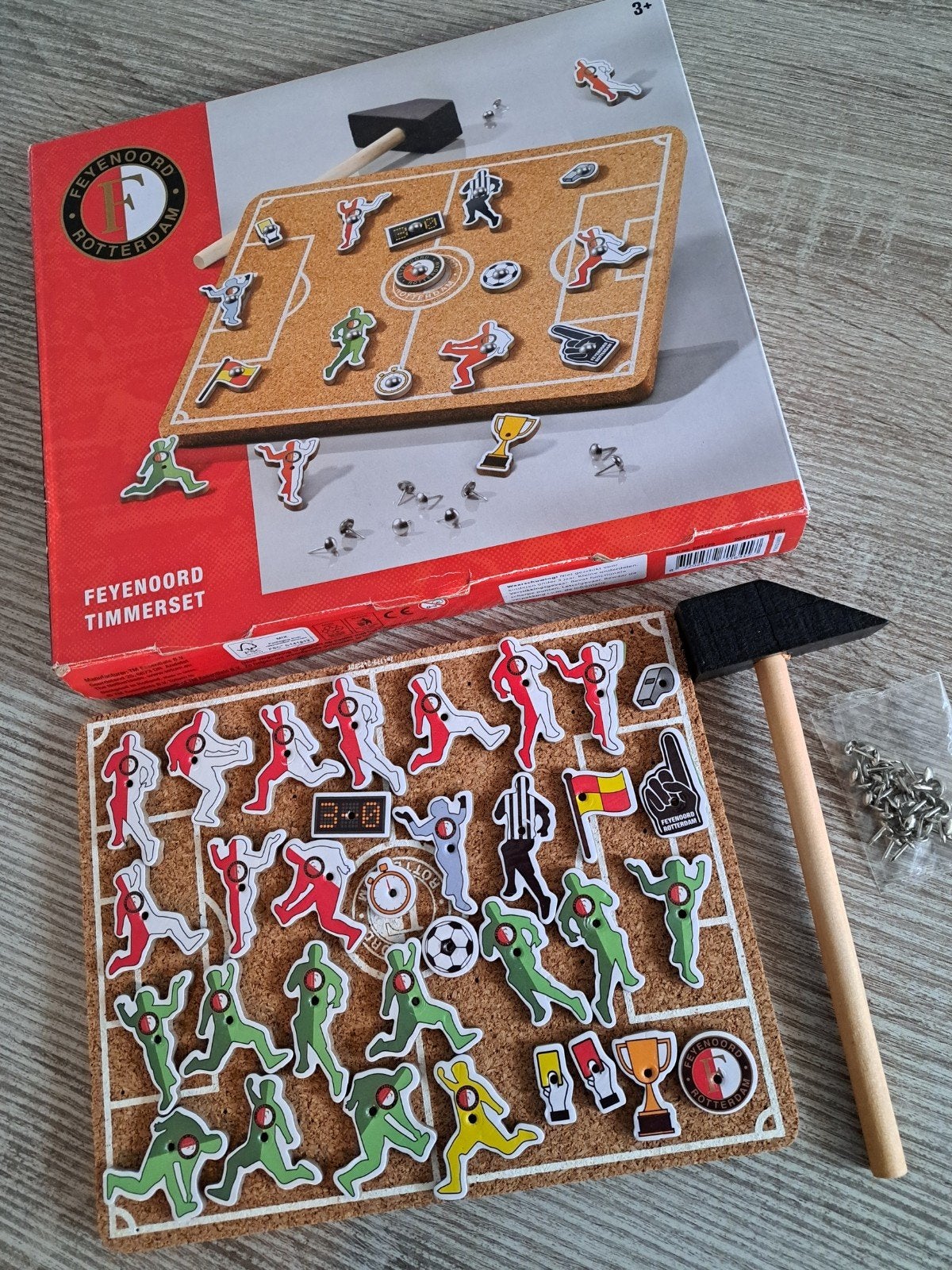 Feyenoord timmerset, Ophalen of Verzenden, Zo goed als nieuw