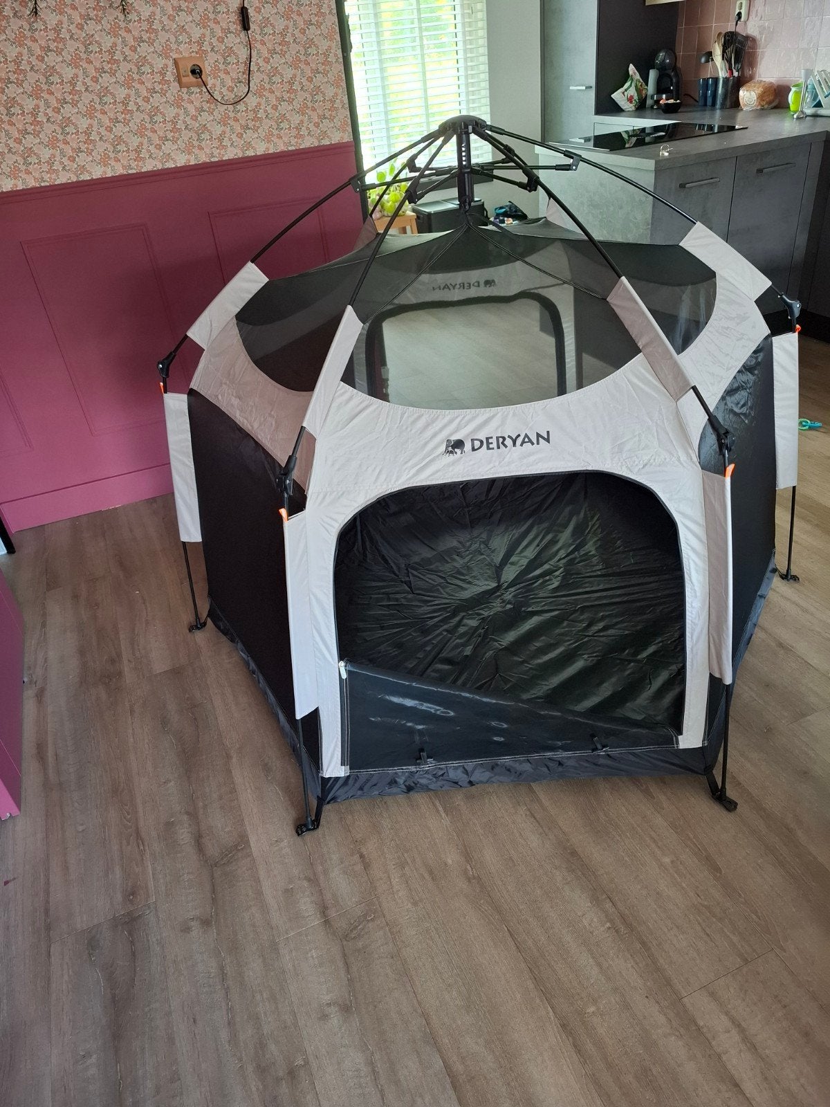deryan opvouwbare box, Ophalen of Verzenden, Zo goed als nieuw