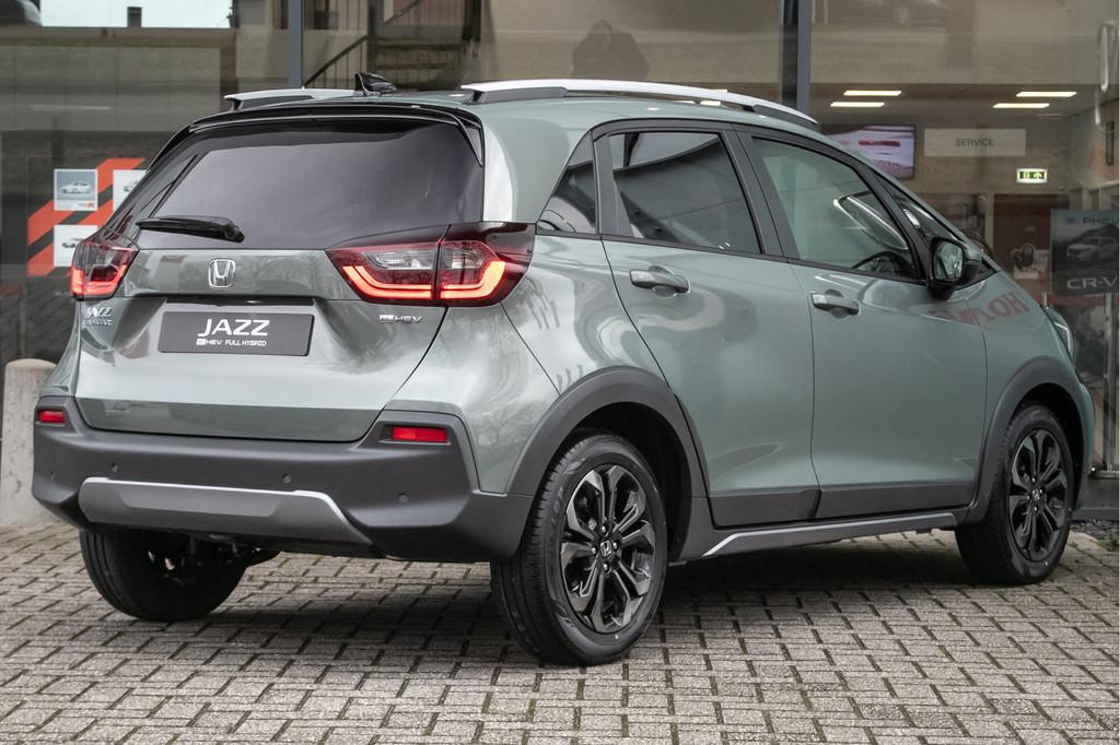 Honda Jazz 1.5 e:HEV Advance Crosstar - Cons.prijs rijklaar, 12 maanden, 1498 cc, Zwart, 4 cilinders