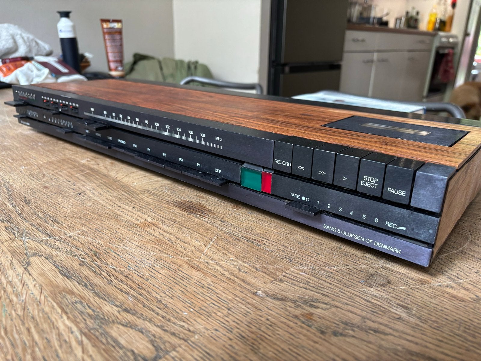 Bang & Olufsen Beocenter 1600 Cassette Deck vintage hifi, Ophalen of Verzenden, Enkel, Overige merken, Tiptoetsen