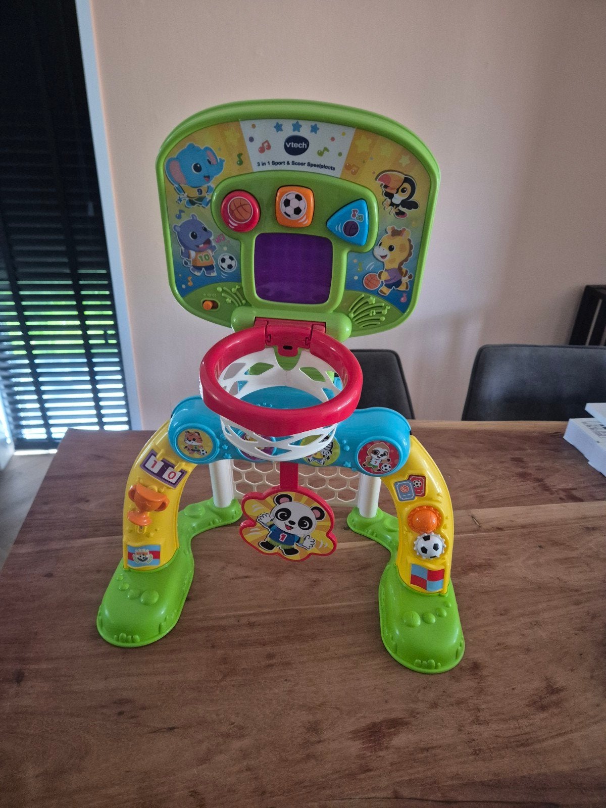 VTech 3-in-1 Sport & Score Speelplaats, Ophalen, Zo goed als nieuw, 6 maanden tot 2 jaar