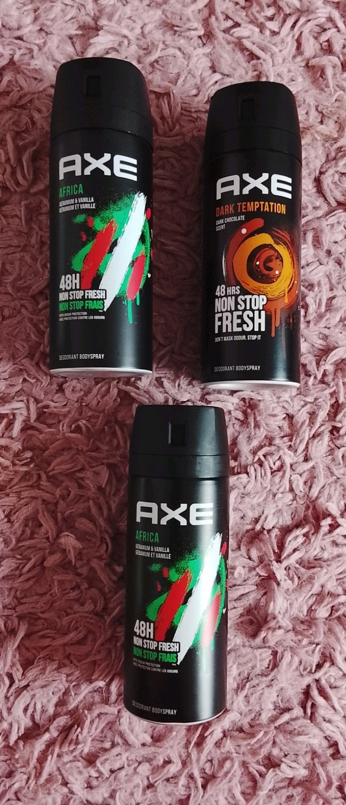 3 x axe deo ( € 2,- per stuk ), Ophalen of Verzenden, Nieuw, Overige typen