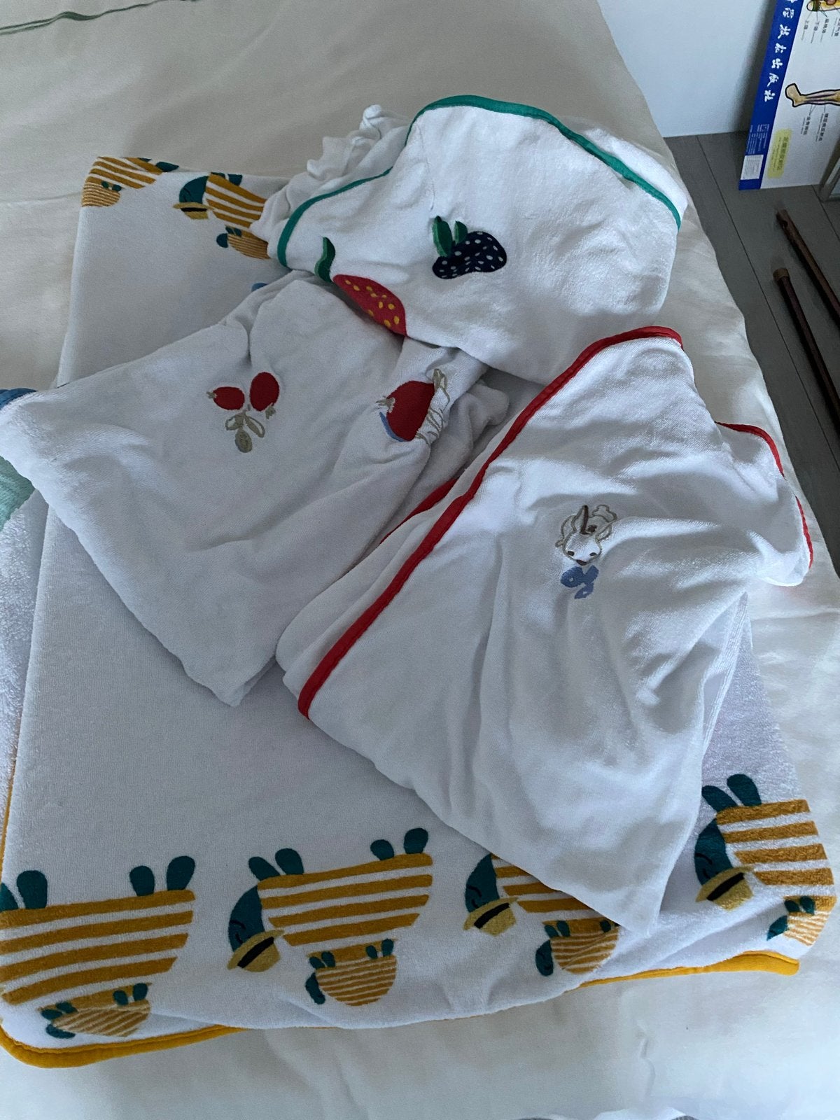 Mooie badcapes voor baby uitzet, Ophalen of Verzenden, Gebruikt, Overige typen