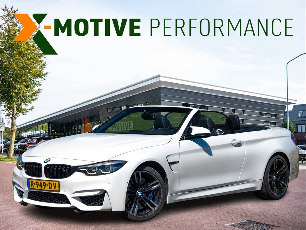 BMW 4-serie Cabrio M4 | M-Performance uitlaat | H&K Surround, Auto's, BMW, Achterwielaandrijving, 4-Serie, Cabriolet, 4 stoelen