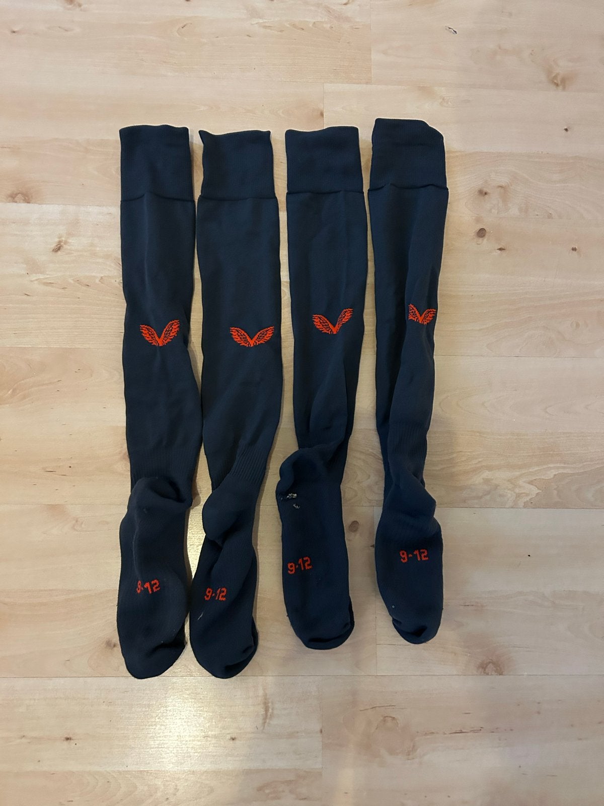 Castore Voetbalsokken 2 sets- Maat 9-12 (4 paar), Kleding | Heren, Ophalen of Verzenden, Gedragen, Overige maten, Zwart