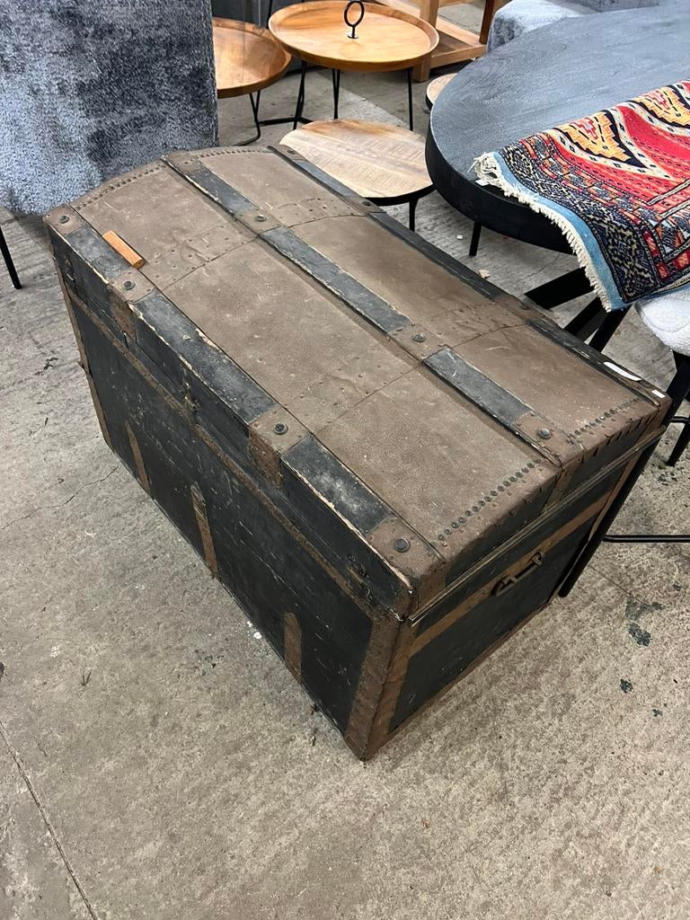 Vintage dekenkist, Huis en Inrichting, Woonaccessoires | Kisten, Zo goed als nieuw, Minder dan 50 cm, Ophalen