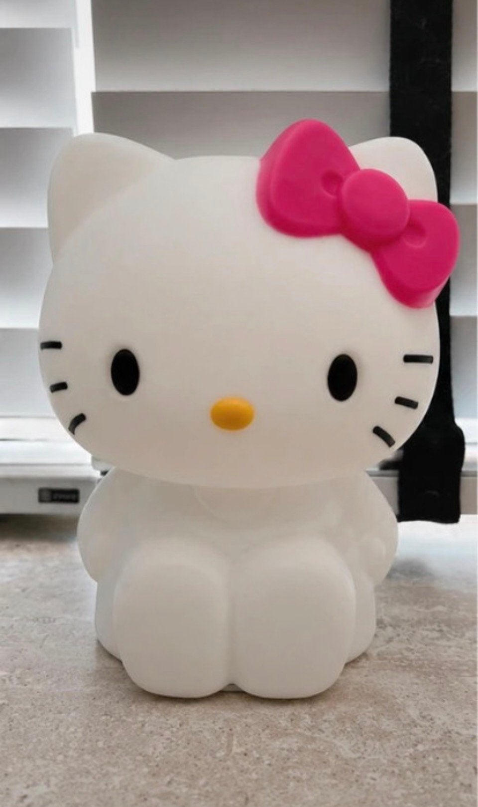 Hello kitty nachtlampje, Ophalen of Verzenden, Zo goed als nieuw, Lamp