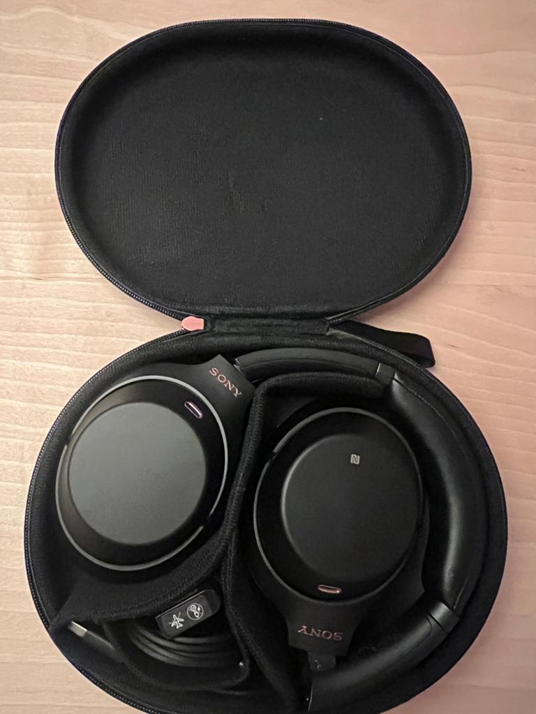 Sony WH-1000XM3 Draadloze Noise-Cancelling Koptelefoon, Ophalen, Zo goed als nieuw, Over oor (circumaural), Sony