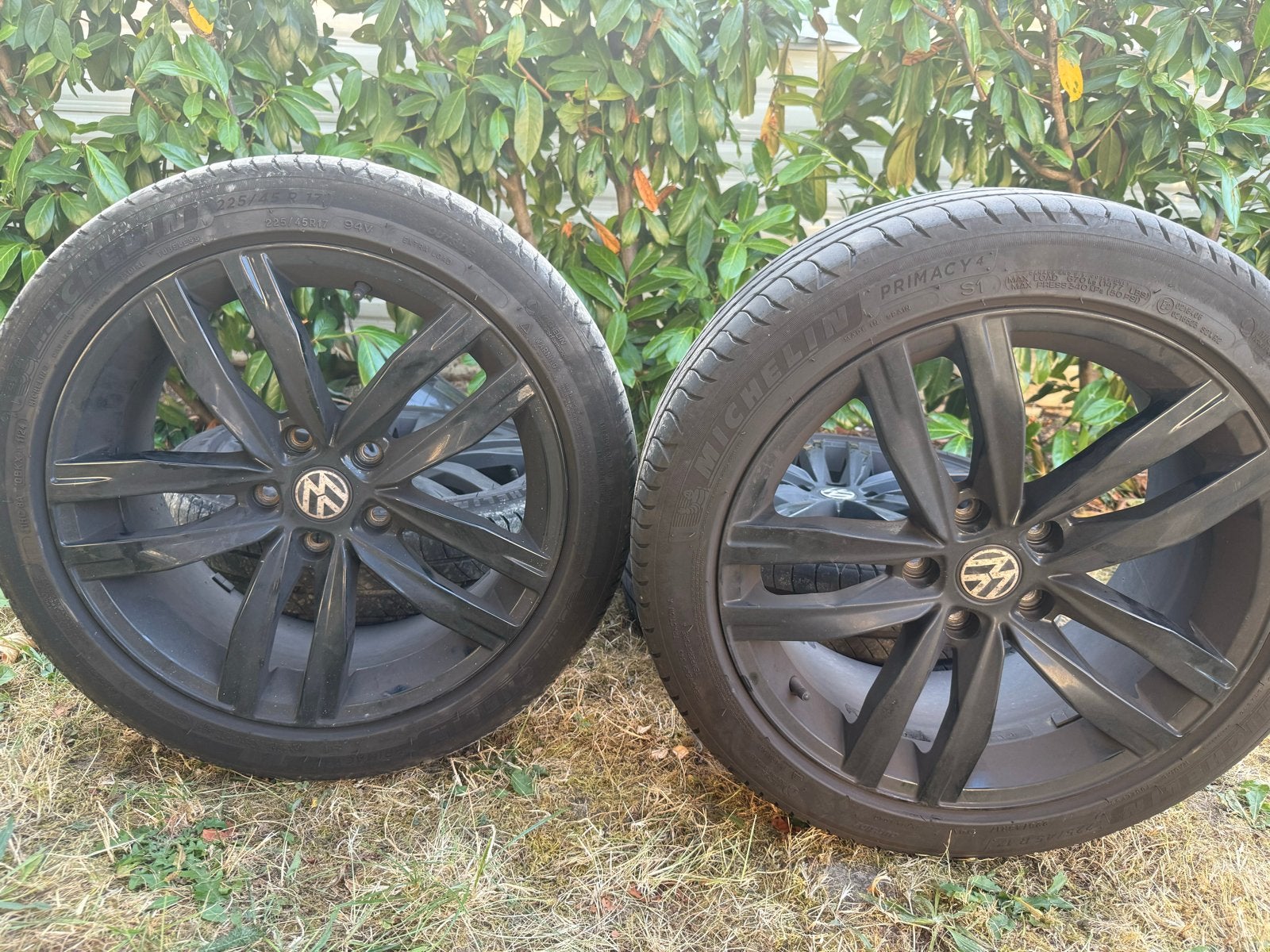 Zwarte 17 inch velgen afkomstig (van Golf 5 GTI), Auto-onderdelen, Ophalen, Gebruikt, Banden en Velgen, 17 inch
