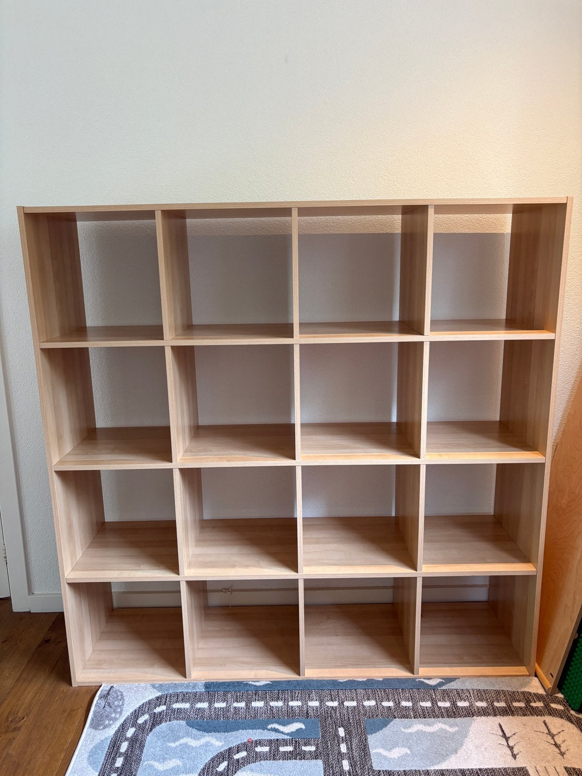 Kast met 16 vakken, vergelijkbaar met IKEA Kallax, Ophalen, Gebruikt